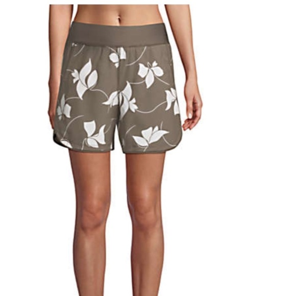 5" Quick Dry Elastic Waist Board Shorts Swim - Picture 8 of 10